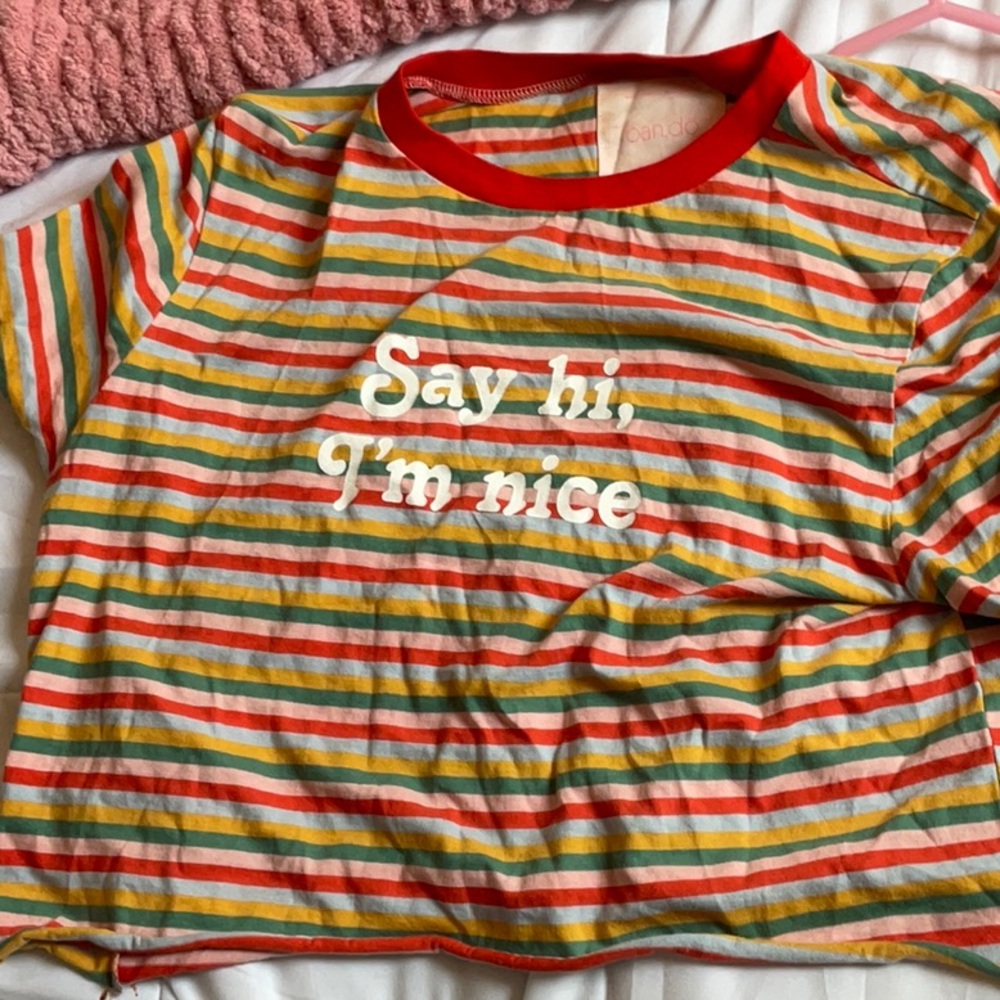 Ban. dō Shirt, “ Say Hi, I’m Nice.” Size Large. Runs Small.